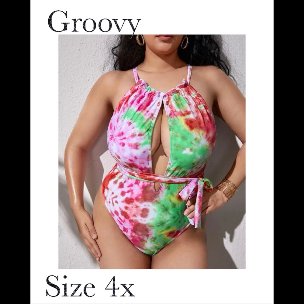 Plus bathing suit